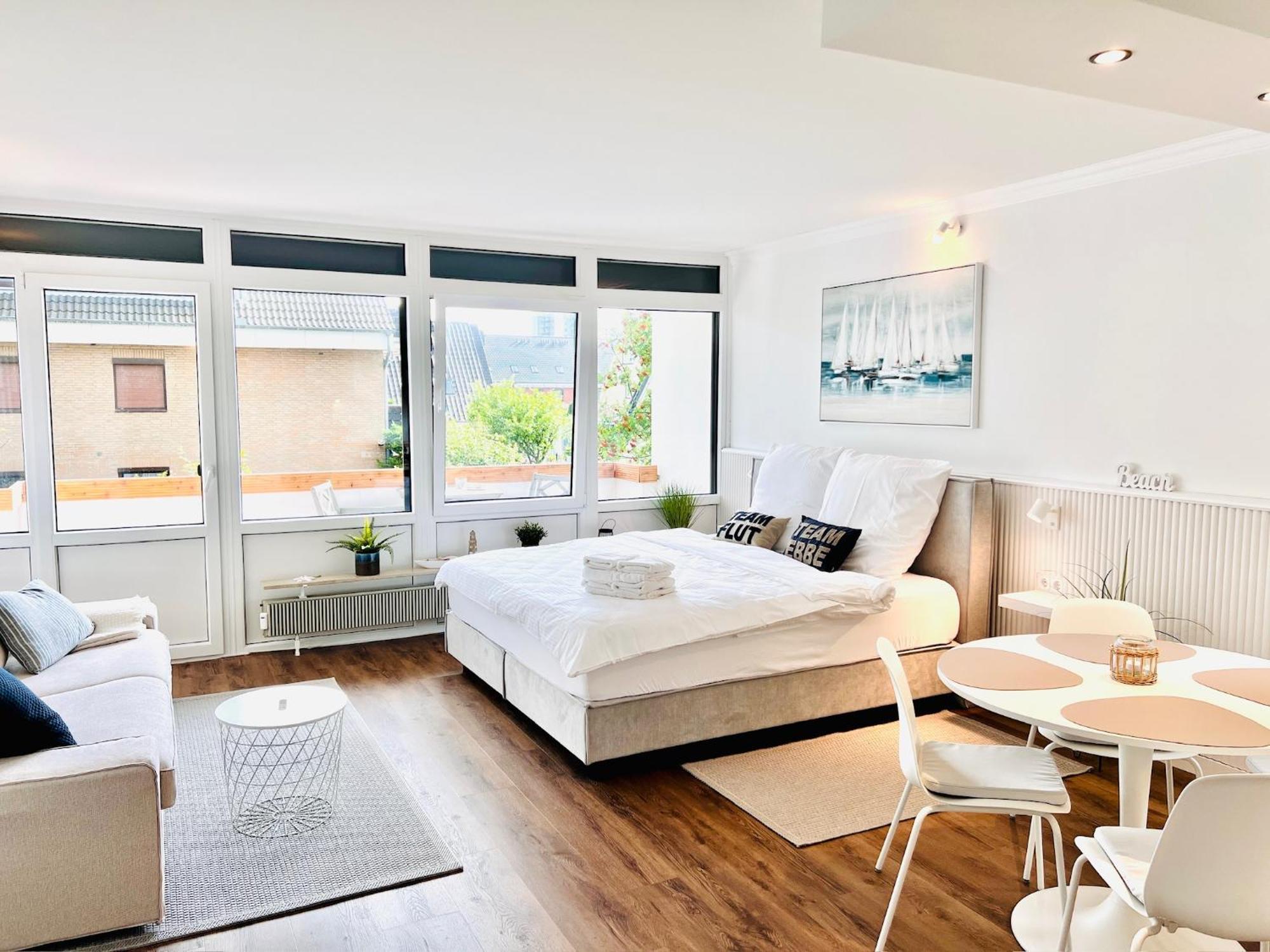 Neu - Frisch Renoviertes Ferienapartment "Waterkant" Büsum Εξωτερικό φωτογραφία